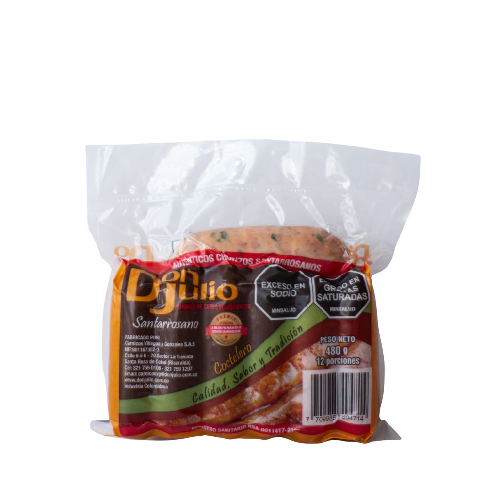 Chorizo DJ coctelero (480  gr) img #1