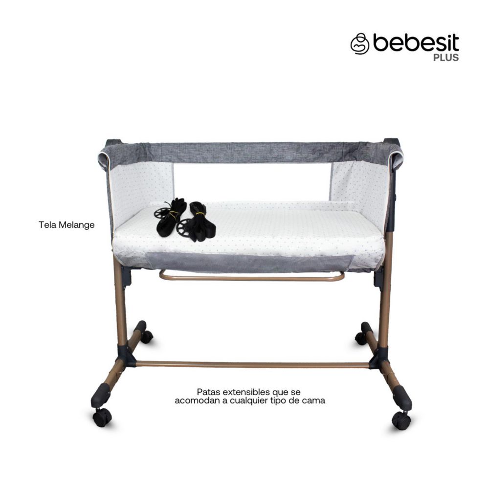 Cuna Colecho Bebe  Side By Side Con Colchon BEBESIT img #3