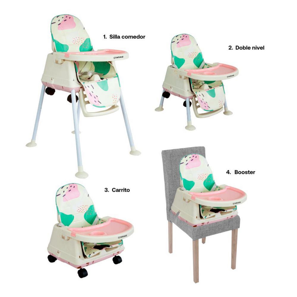 Silla Comedor Bebe Infantil 3 En 1 Smart BEBESIT img #3