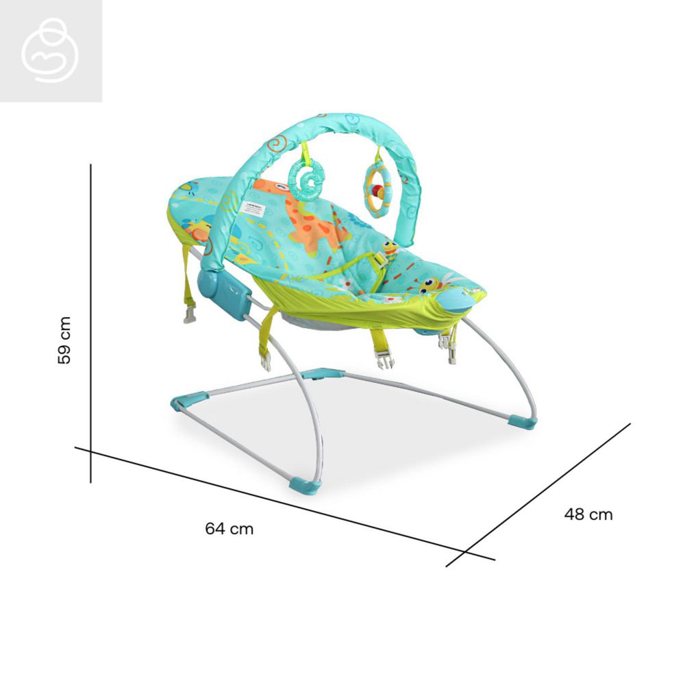 Mecedora De Bebe Silla Vibradora Bouncer BEBESIT img #4