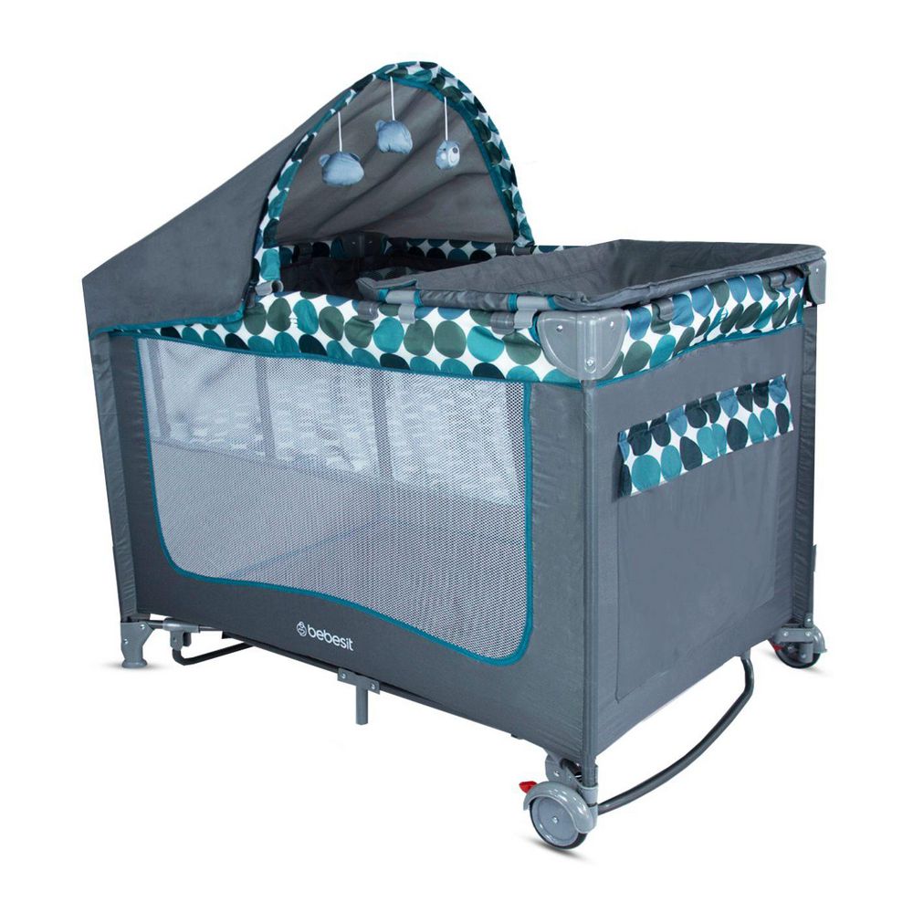 Cuna Corral Bebe Magic Con Mosquitero BEBESIT img #4