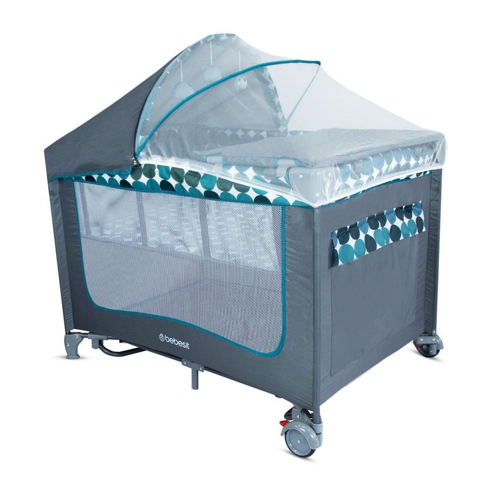 Cuna Corral Bebe Magic Con Mosquitero BEBESIT img #5