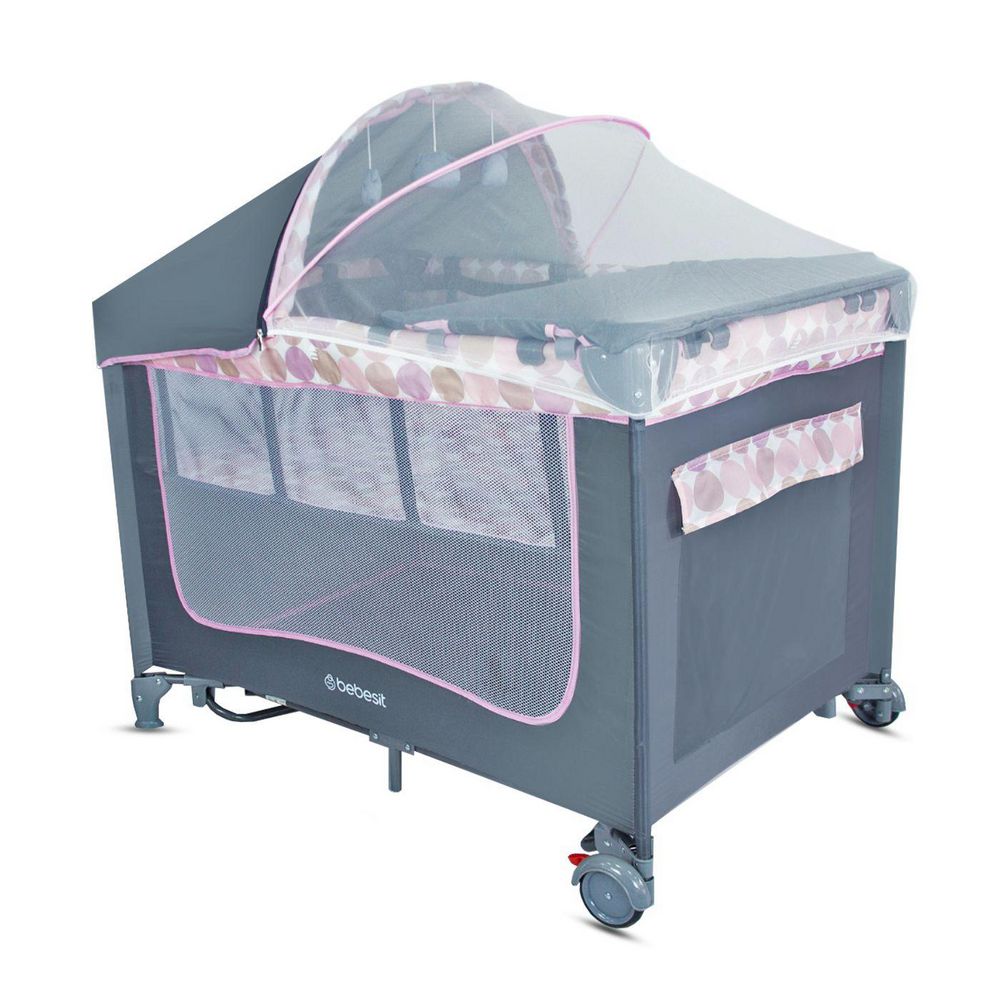Cuna Corral Bebe Magic Con Mosquitero BEBESIT img #5