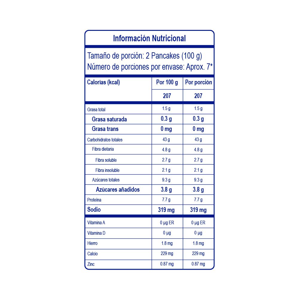 Mezcla para pancakes y waffles HAZ DE OROS avena line (300  gr) img #4