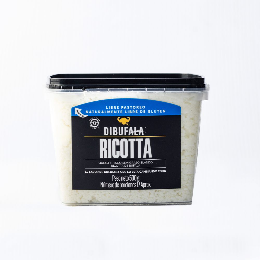 Queso de búfala DIBUFALA ricotta (500  gr) img #1