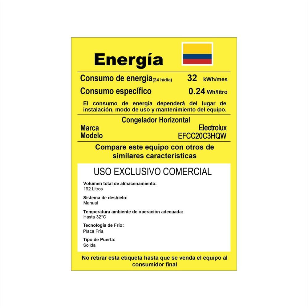 Congelador Horizontal Electrolux 200 Lts img #4