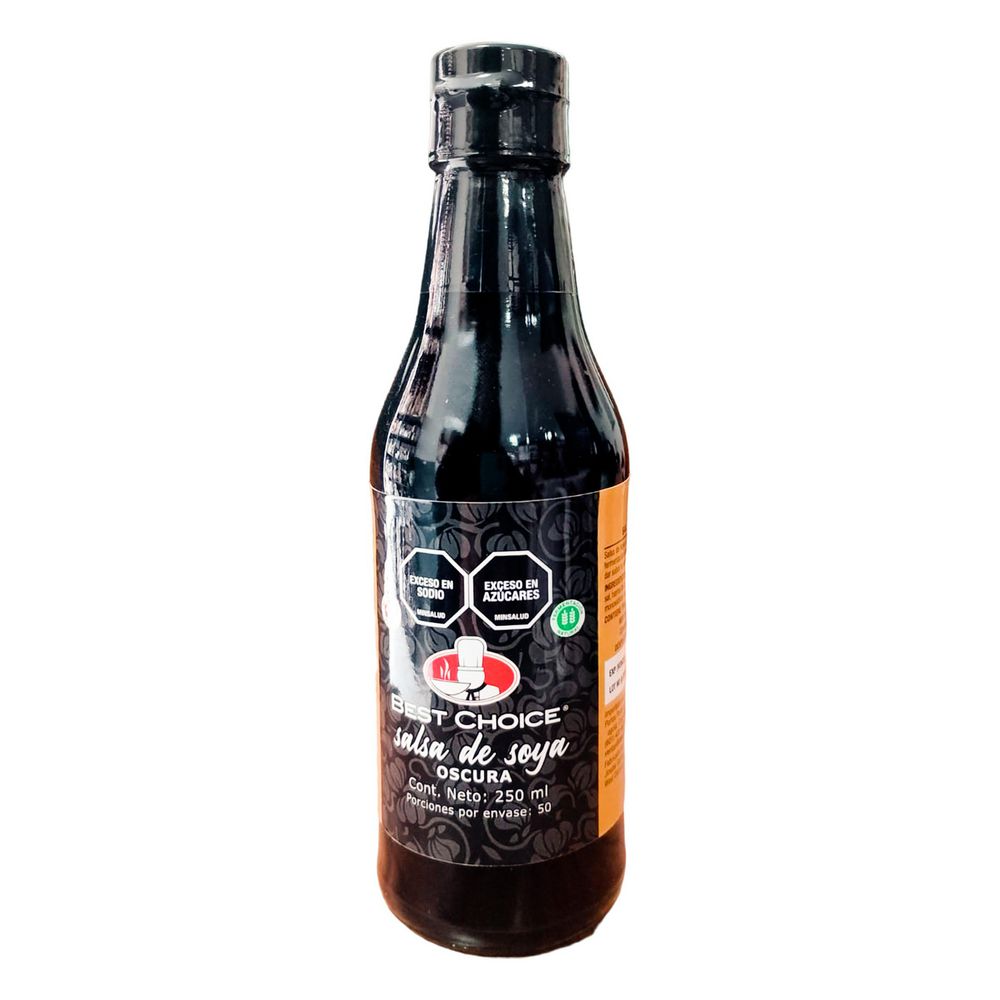Salsa soya BEST CHOICE oscura (250  ml) img #1