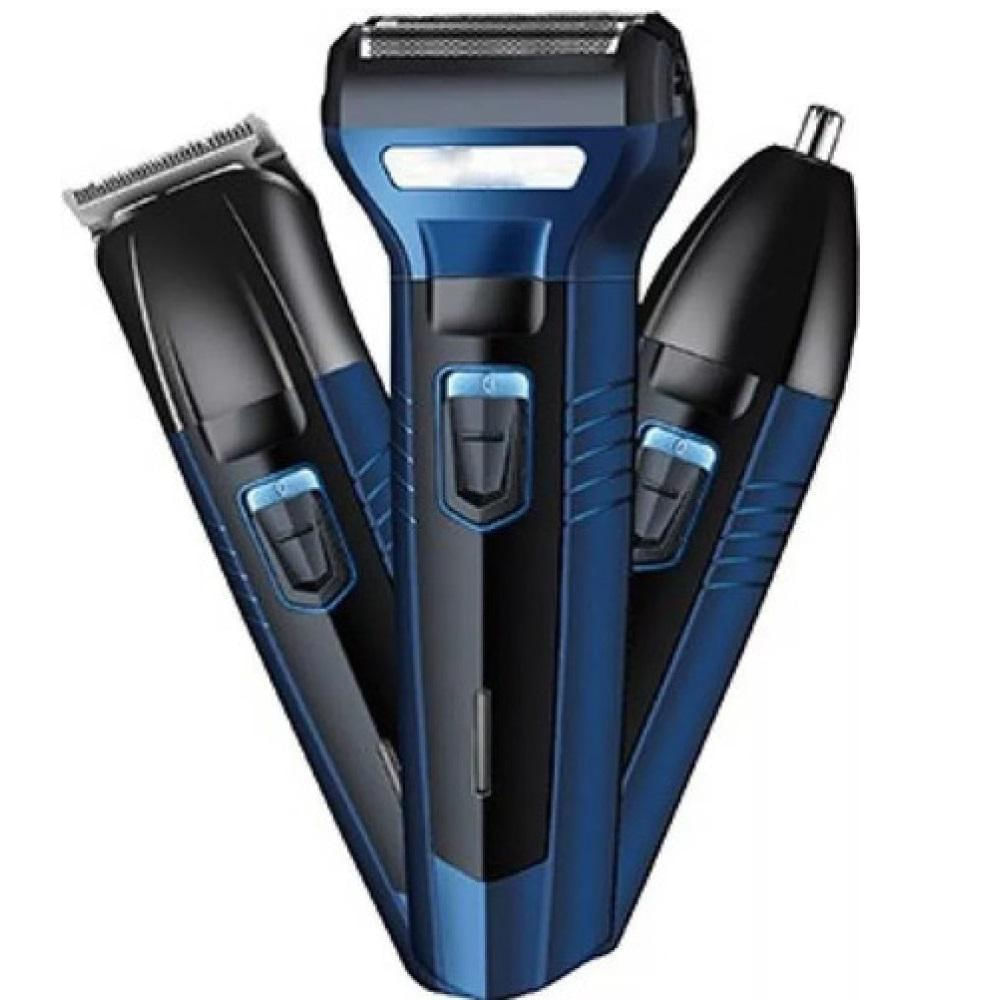 Maquina Afeitadora 3 En 1 Geemy 566 Barba, Nariz, Inalambrica img #2