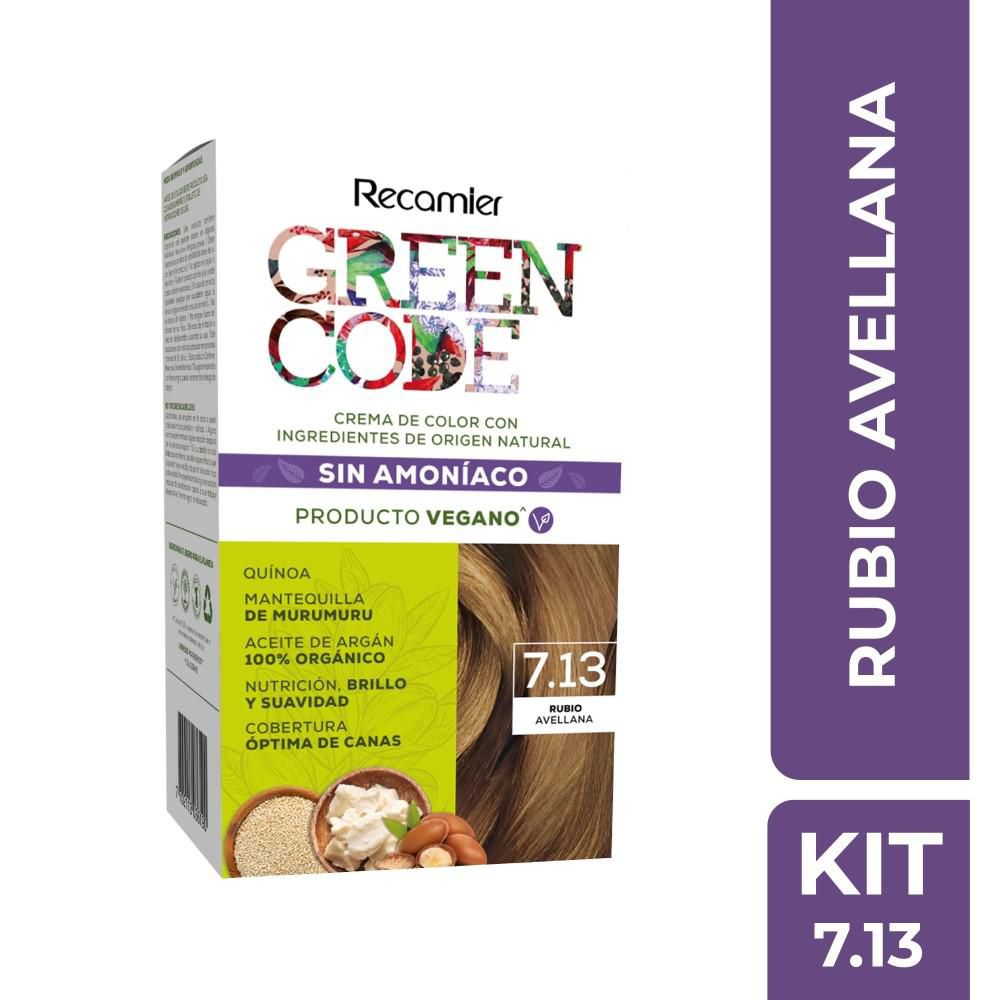 Tinte para cabello GREEN CODE rubio avellana (1  und) img #1
