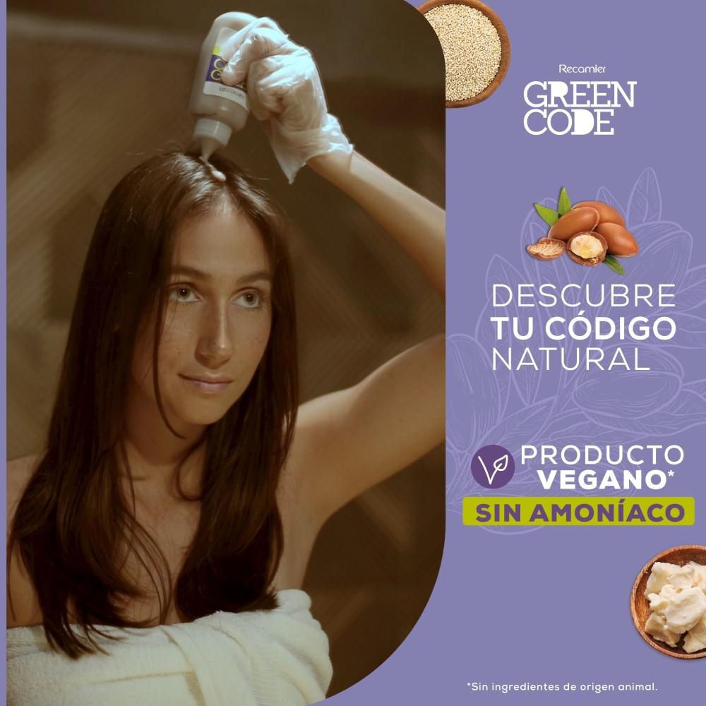Tinte para cabello GREEN CODE rubio avellana (1  und) img #4