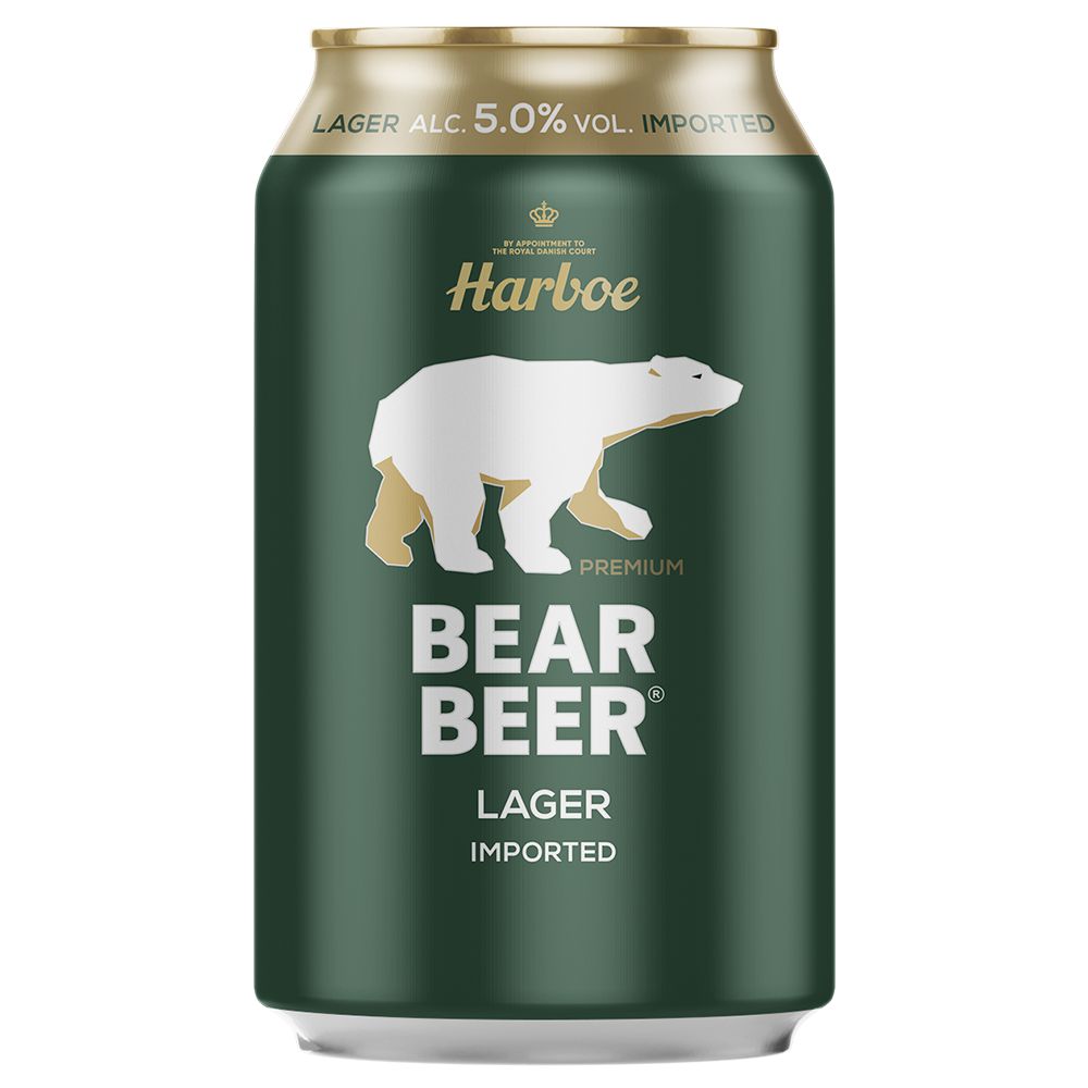 Cerveza BEAR BEER lata lager (330  ml) img #1