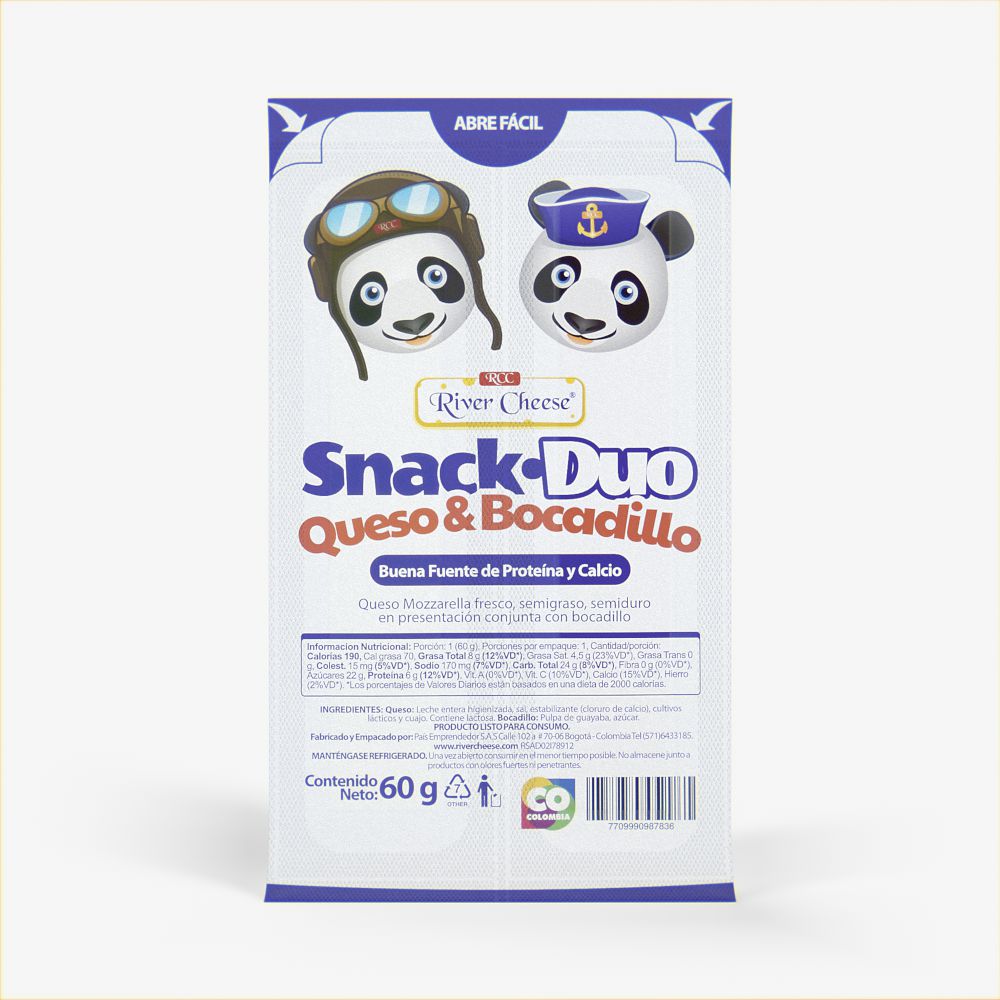 Snack RIVER CHEESE queso y Bocadillo (360  gr) img #2