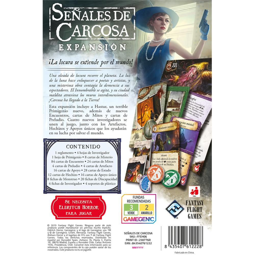 Juego De Mesa Eldritch Horror Señales De Carcosa img #3
