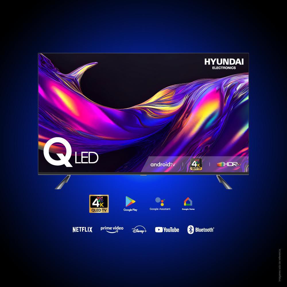Televisor HYUNDAI 55 pulgadas QLED Uhd4K Smart TV HYLED5523QA4KM img #2