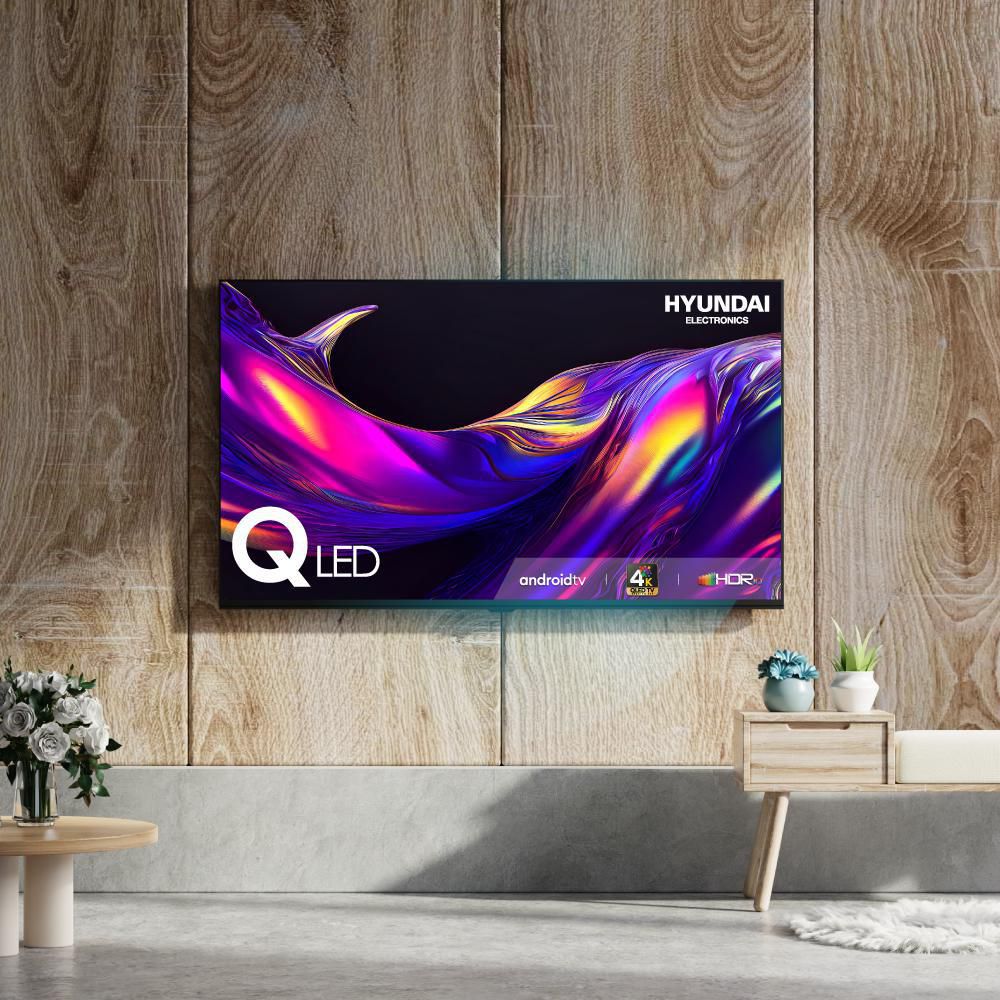 Televisor HYUNDAI 55 pulgadas QLED Uhd4K Smart TV HYLED5523QA4KM img #3