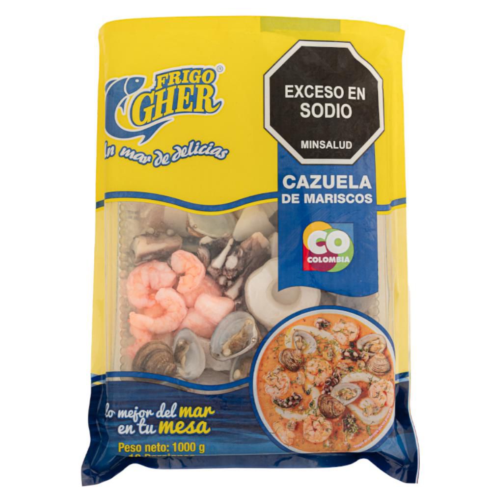 Cazuela De Mariscos Cruda FRIGOGHER 1000  gr img #1