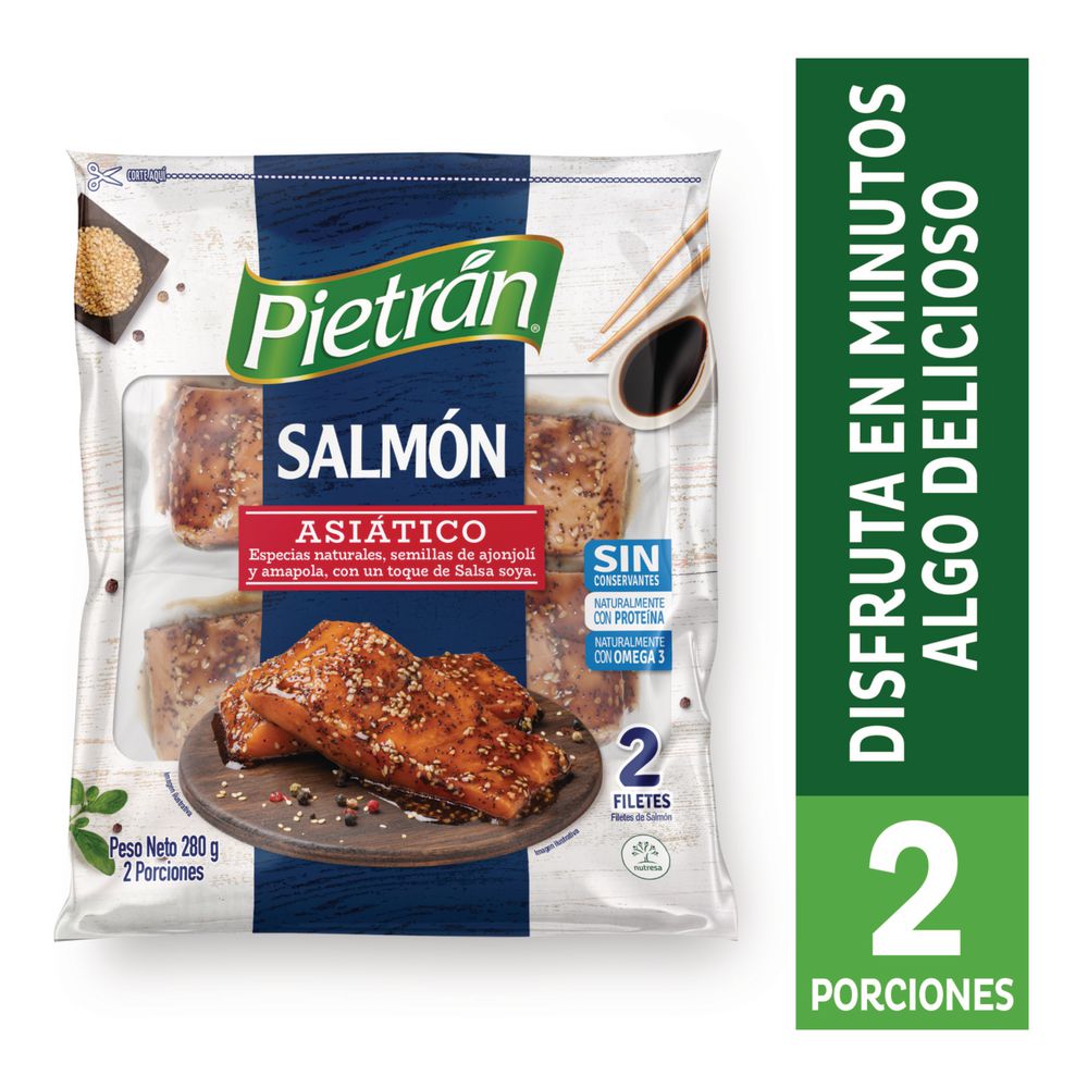 Filete de salmón PIETRAN asiático (280  gr) img #1