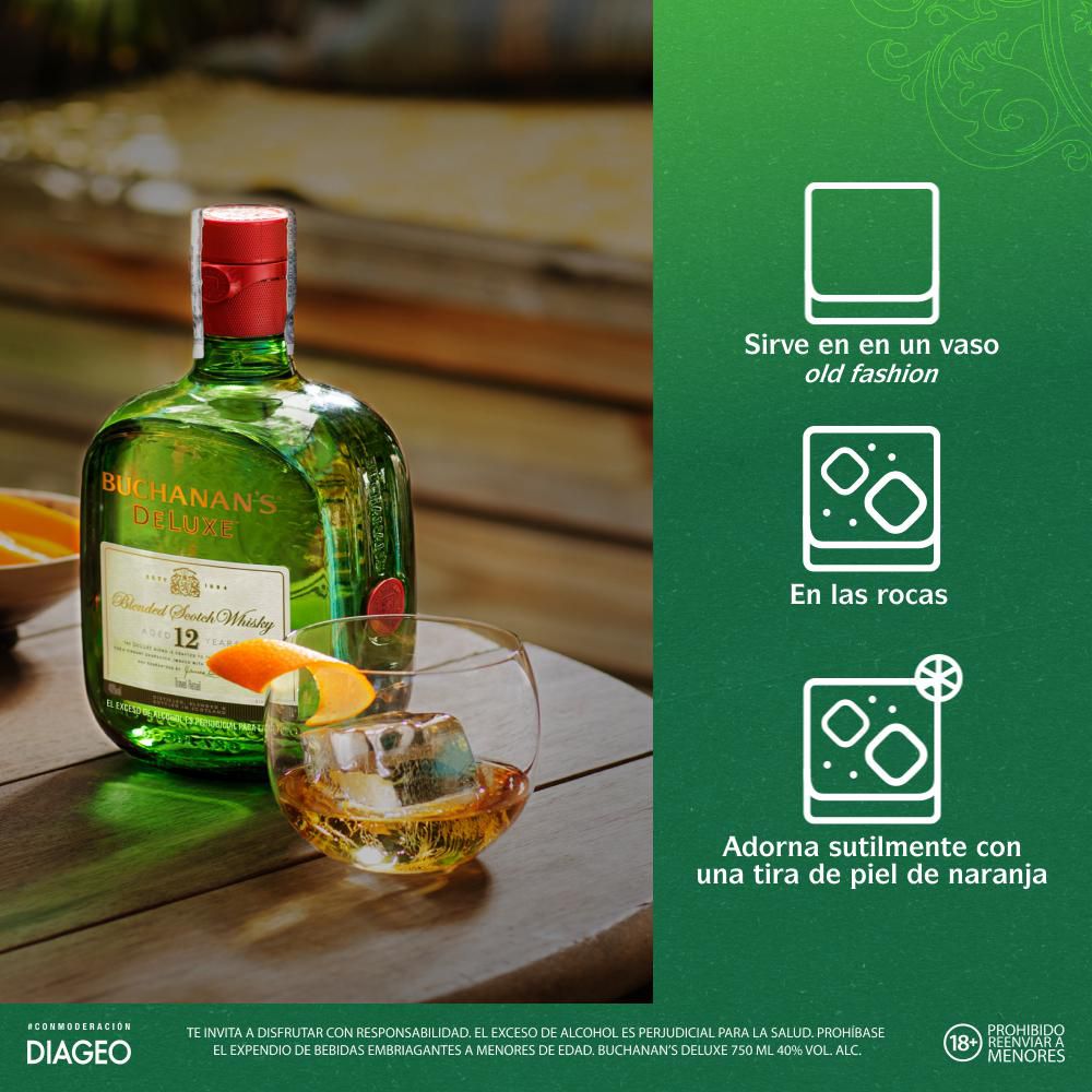Whisky BUCHANAN S deluxe 12 Años (750  ml) img #4