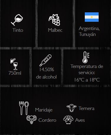 VINO SALENTEIN  Malbec (750  ml) img #2