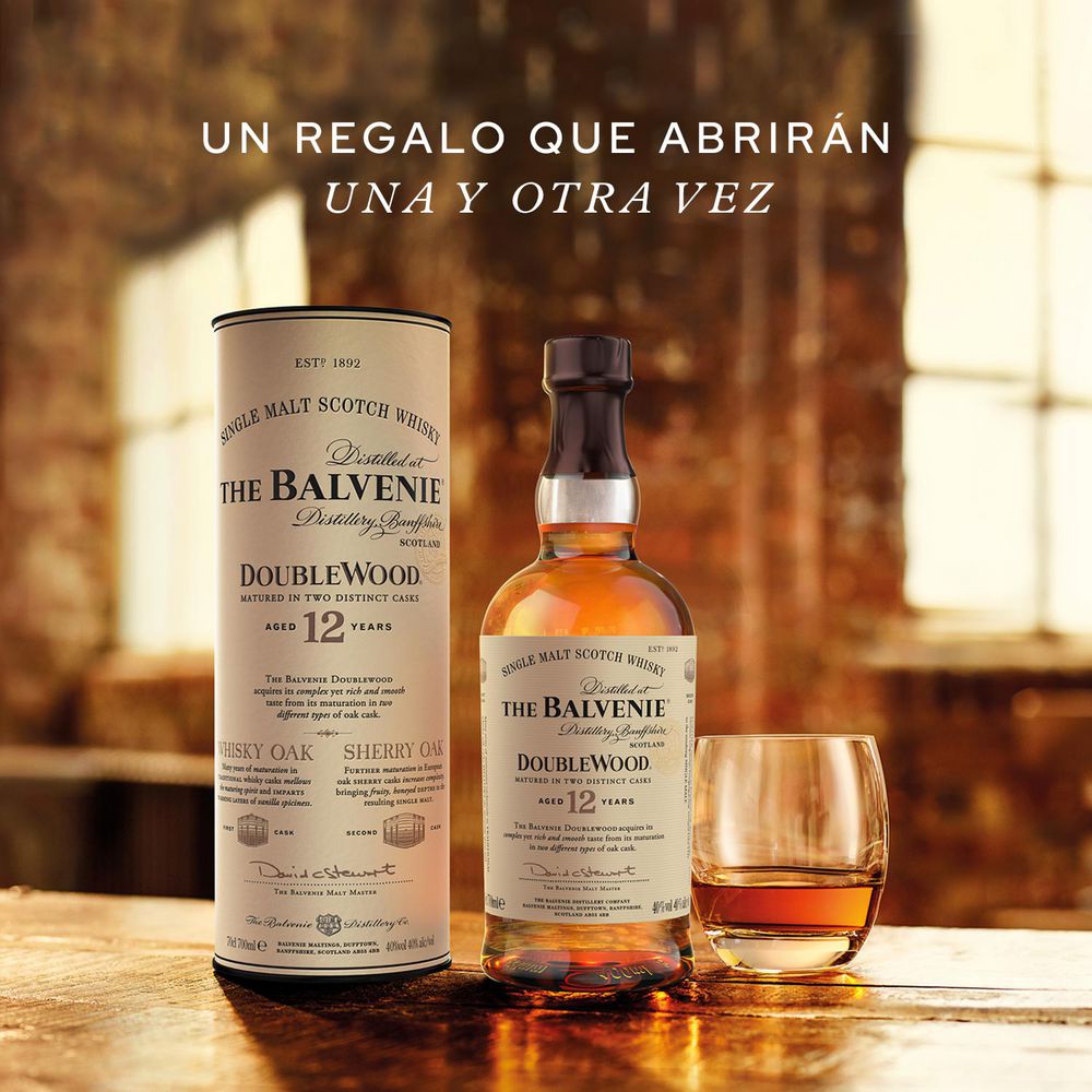 Whisky THE BALVENIE Single Malt Scotch Double Wood 12 años (750  ml) img #3