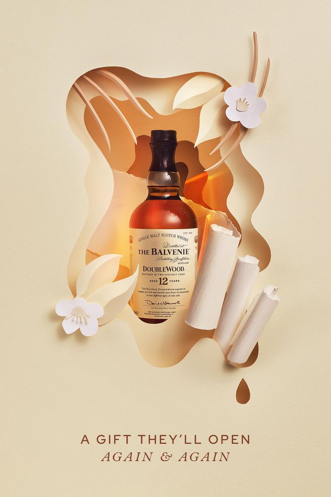 Whisky THE BALVENIE Single Malt Scotch Double Wood 12 años (750  ml) img #4