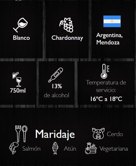 Vino ARGENTO  Chardonna (750  ml) img #2