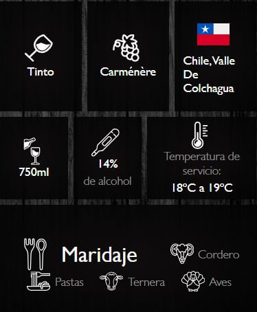 Vino tinto EMILIANA orgánico Carmenere (750  ml) img #2