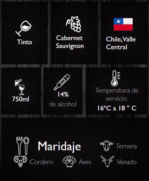 Vino MISIONES DE RENGO   (750  ml) img #2