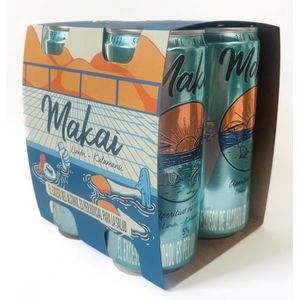 Aperitivo MAKAI HACIA EL OCÉANO limón kalamansi pack (1.24 ml)