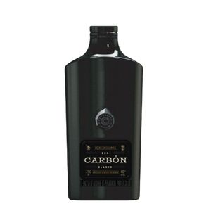 Botella RON CARBÓN negra (750 ml)