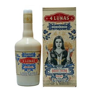 Crema de whisky 4 LUNAS trago (750 ml)