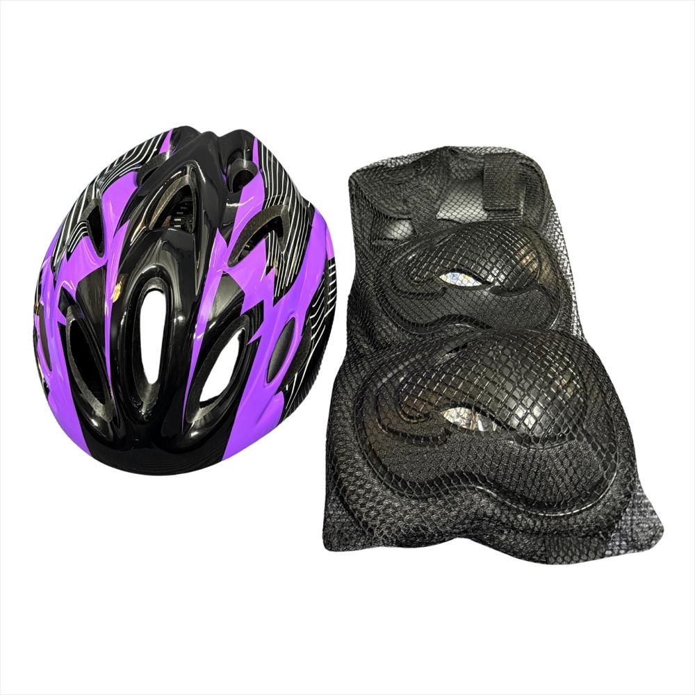 Patines En Línea Semiprofesionales Bota Blanda Talla L 37 40 Morado Tipo Panel img #5