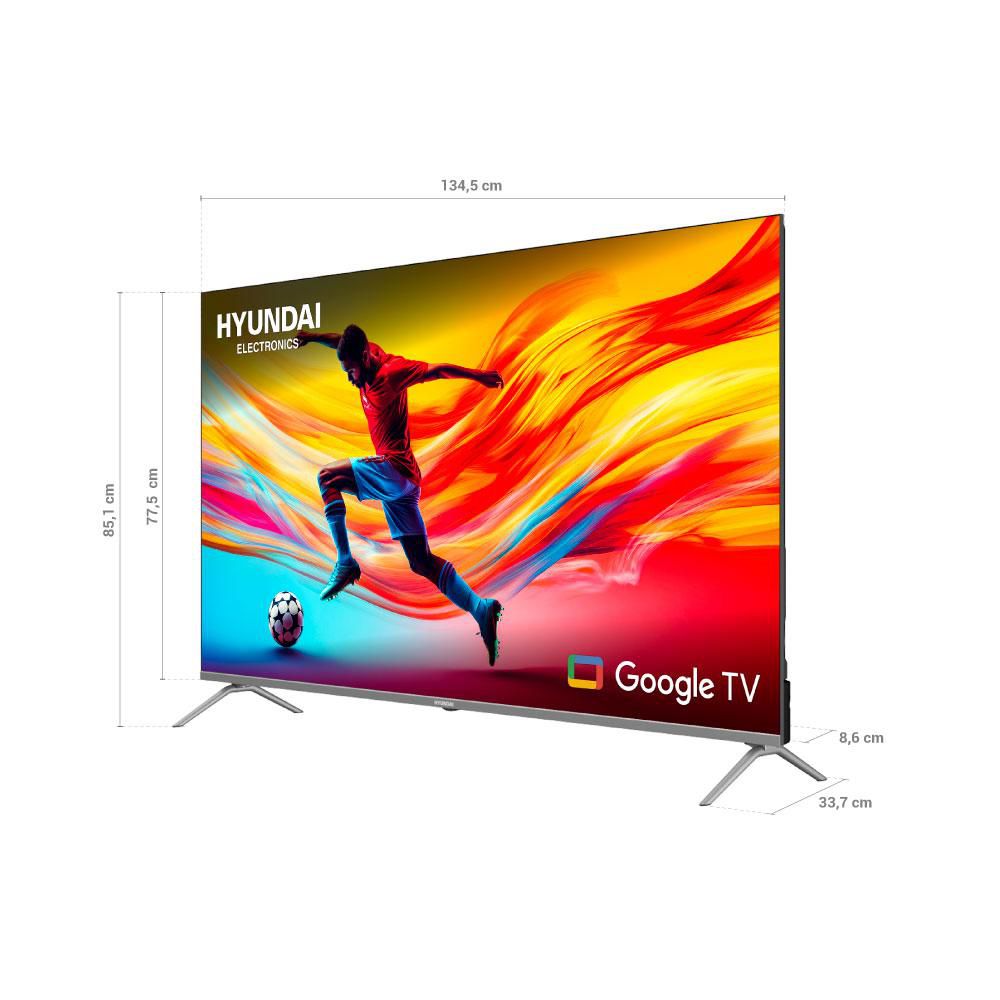 TELEVISOR HYUNDAI 60 pulgadas QLED Uhd4K Smart TV HYLED6005QG img #4