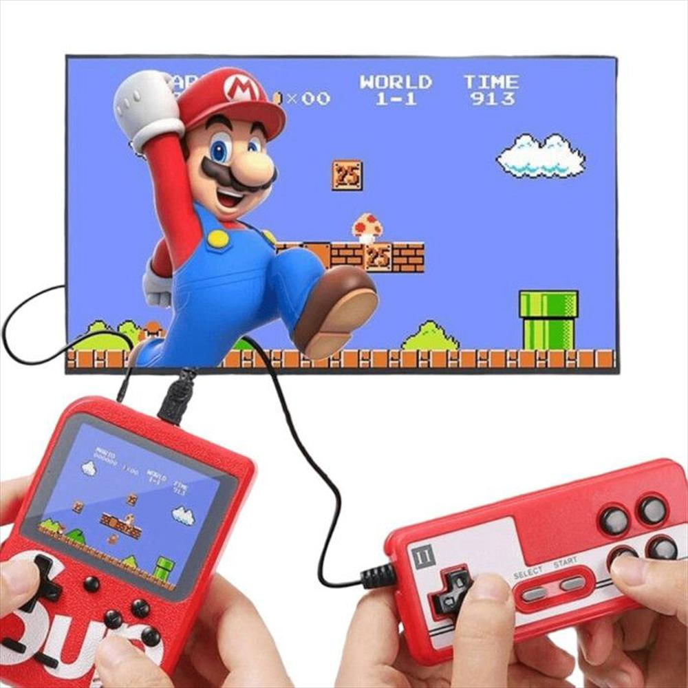 Consola Retro Sup 400 Juegos, Control, Azul, Recargable, Liviana img #2