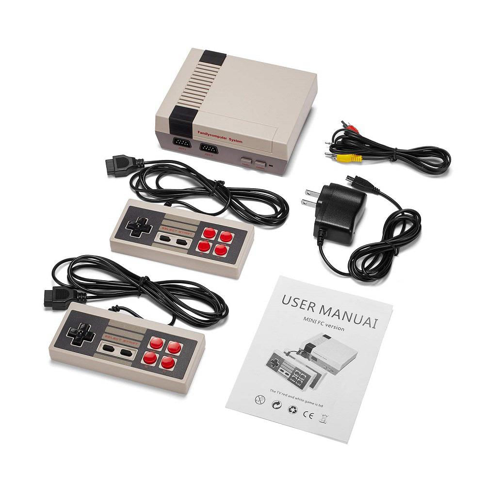 Mini Consola Clásica 600 Juegos Gris img #5