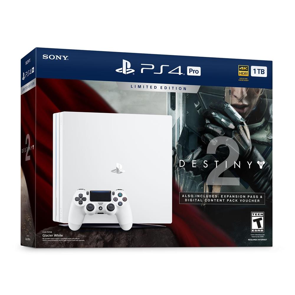Consola Playstation 4 Pro 1Tb Destiny 2 Blanca img #2