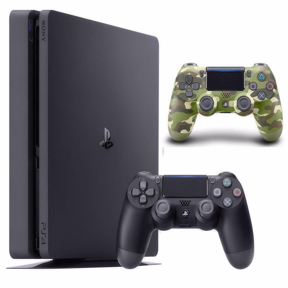 Ps4 Slim 1Tb+Cod Black Ops 4 +Control+Control Camufladov2 img #2