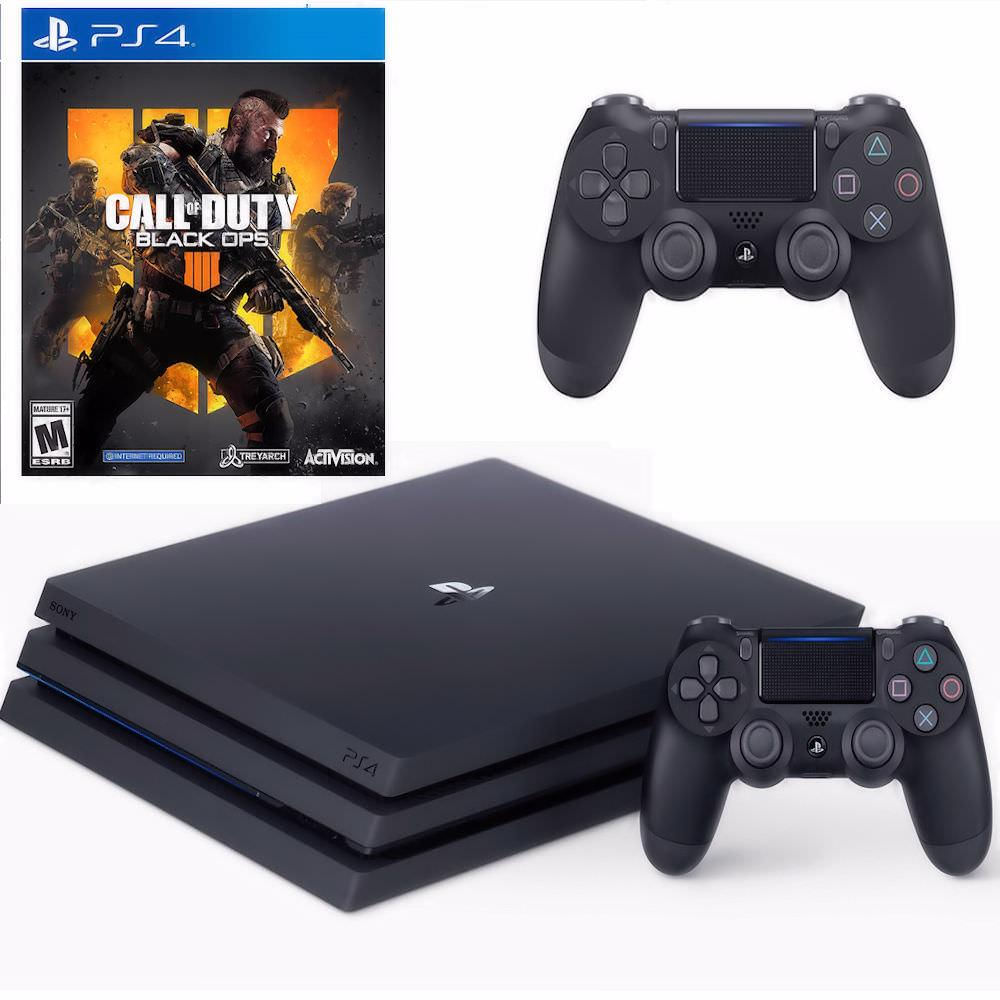 Consola Ps4 Pro 1Tb + Cod Black Ops 4 +2 Controles V2 img #1