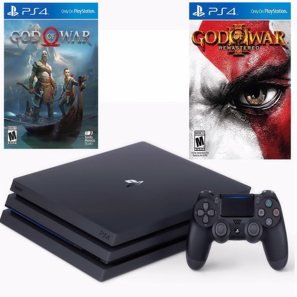 Consola Ps4 Pro 1 Tb + God Of War 3 Y 4 Ps4 img #1