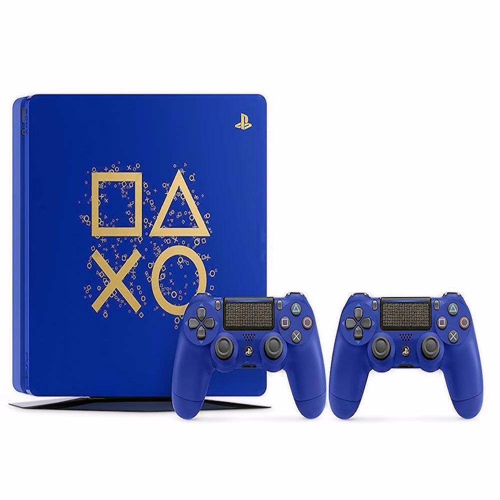 Consola Ps4 Slim Limited Edition 500 Gb + 2 Controles V2 + Pes 19 img #2