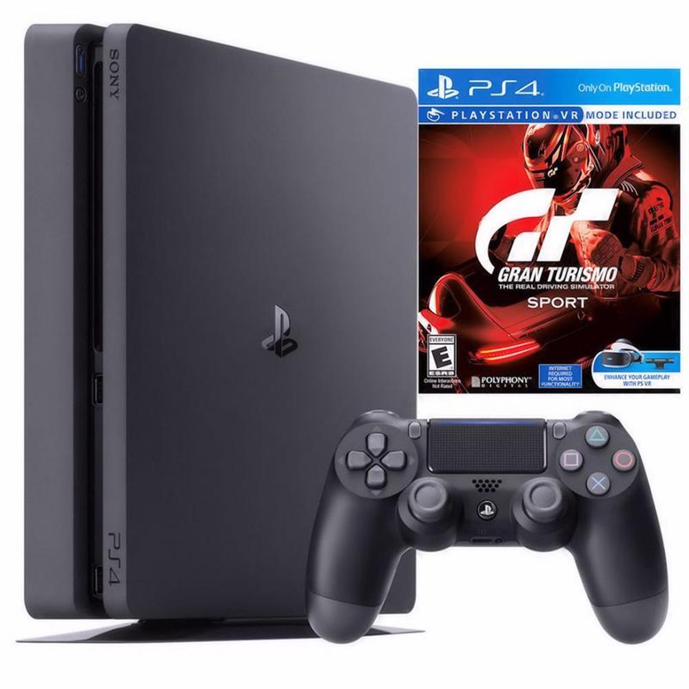 Consola Ps4 Slim 1Tb + Gran Turismo Sport + Control img #1