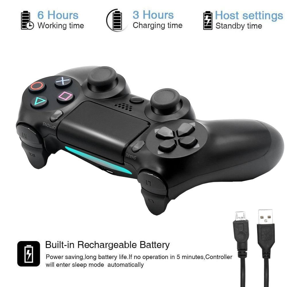 Gamepads Inalámbricos Bluetooth Para El Controlador De Joystick Sony Ps4 Compatible Con Consola De img #4