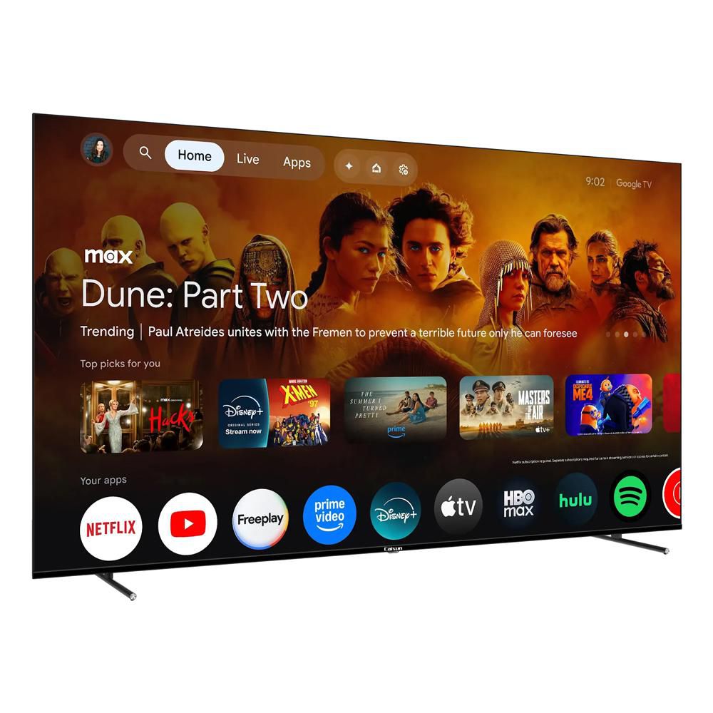 Televisor CAIXUN 85 pulgadas QLED Uhd4K Smart TV C85VHUGQ img #5