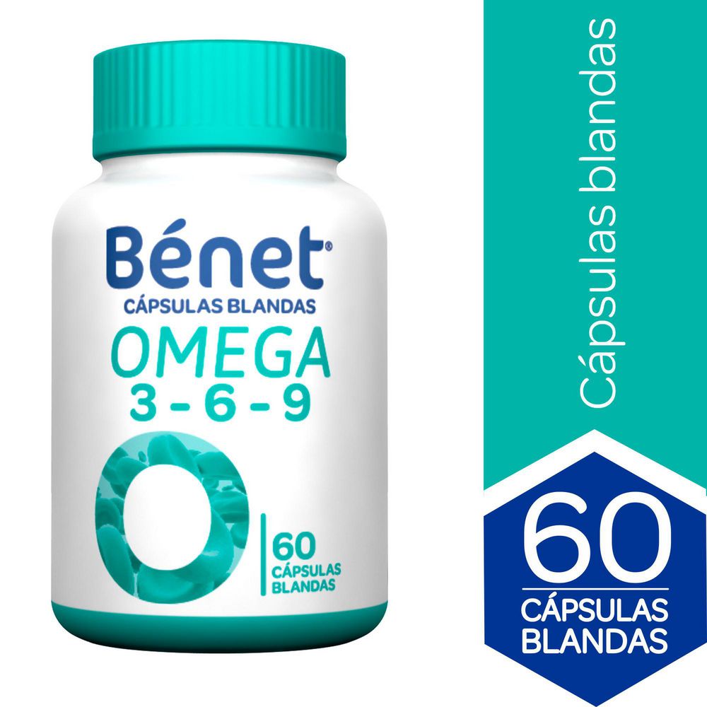 Cápsulas BENET De Omega 369 (93  gr) img #1