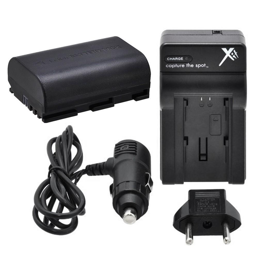 Cargador + Bateria Lp-e6 2600mAh para Canon 5d 6d 7d 60d 70d img #1