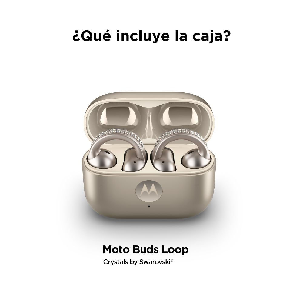 Audifonos MOTOROLA Moto Buds Loop  Inalámbricos Dorado img #3