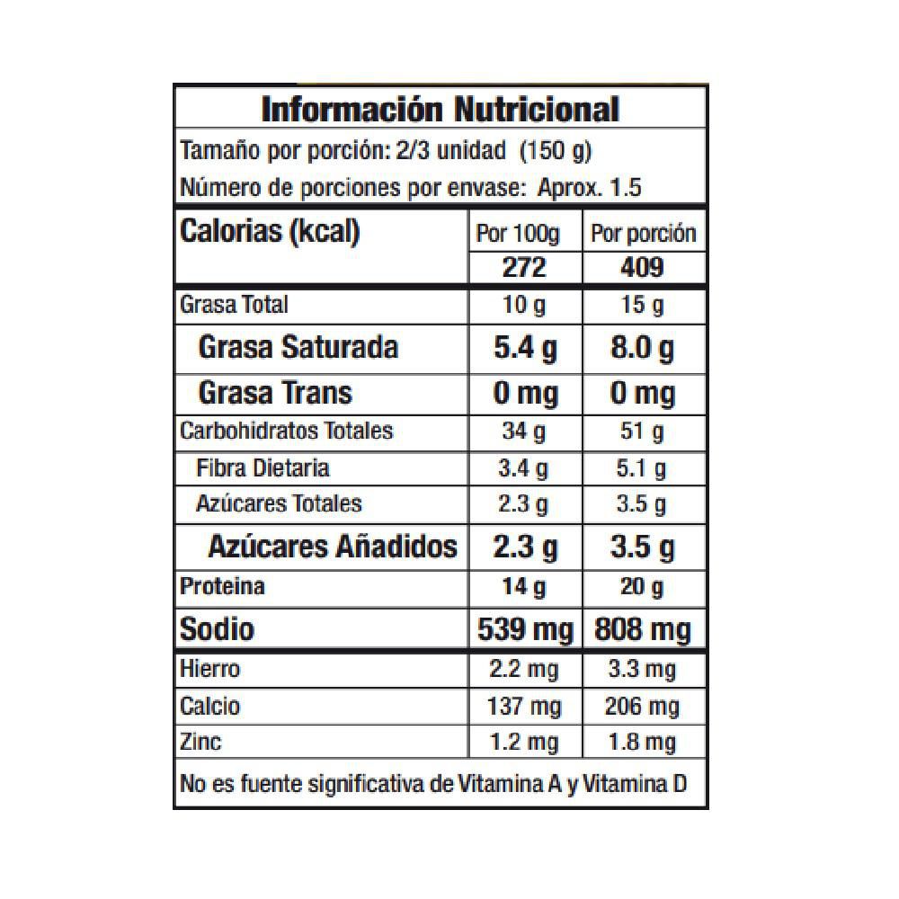 Pizza PASTICHELI  (290  gr) img #2