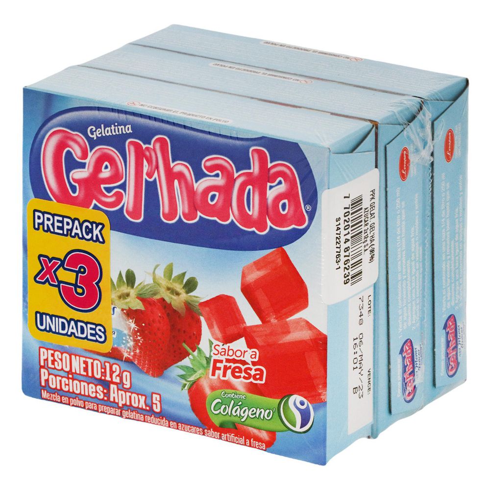 Mezcla GEL HADA GELA FRE+MOR+ FRAM (36  gr) img #2