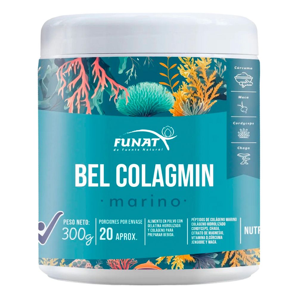 Complemento dietario FUNAT bel colagmin marino (300  gr) img #1
