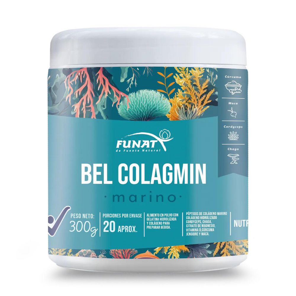 Complemento dietario FUNAT bel colagmin marino (300  gr) img #2